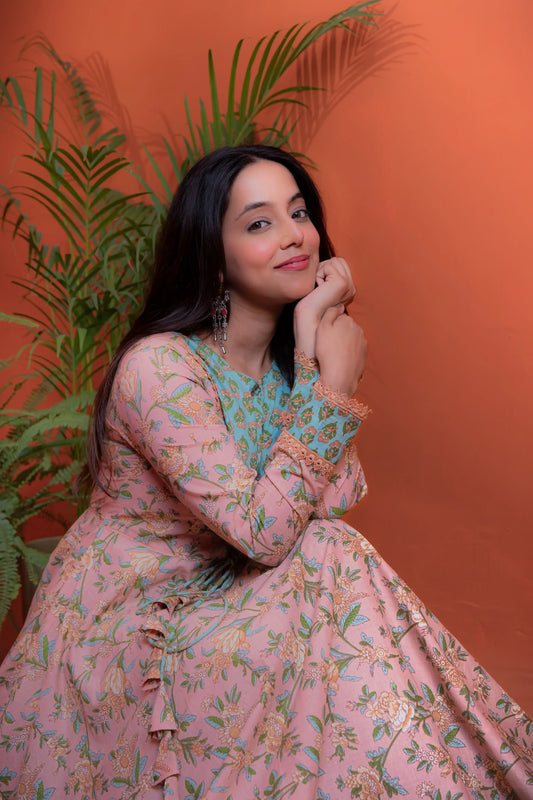 Gulbahar Cotton Kurta Set