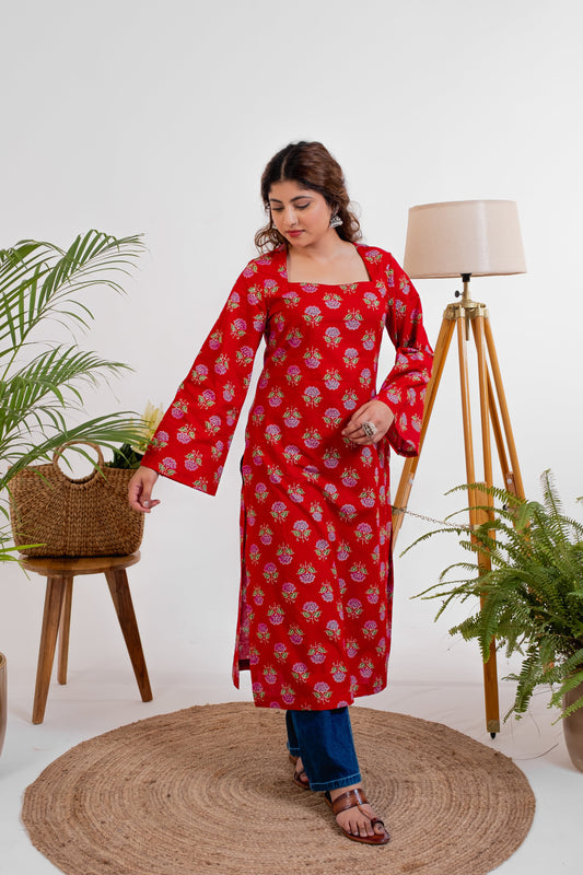 Heeriye Cotton Kurta