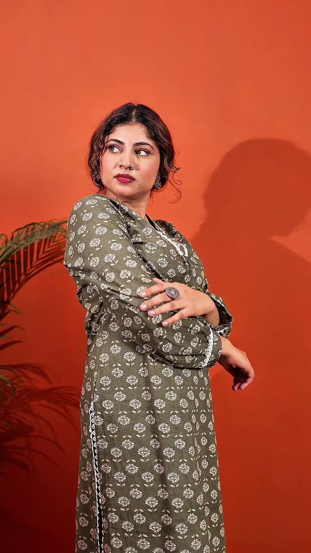Harit Cotton Kurta Set
